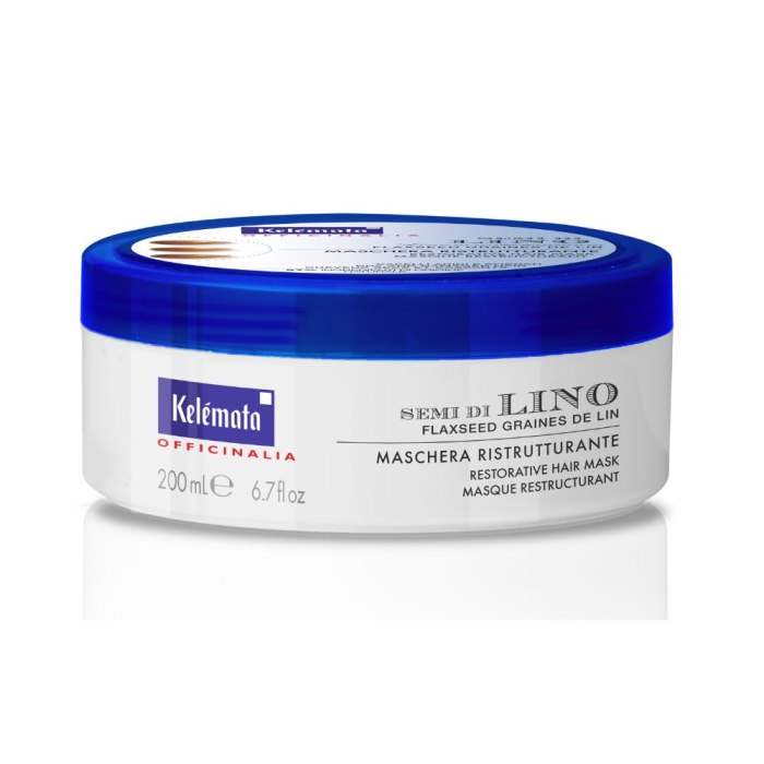 Maschera ristrutturante ai <em> Semi di Lino </em>