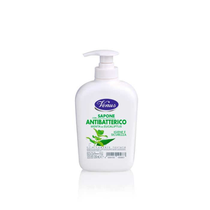 Sapone Liquido Antibatterico <em> Menta ed Eucalipto </em>